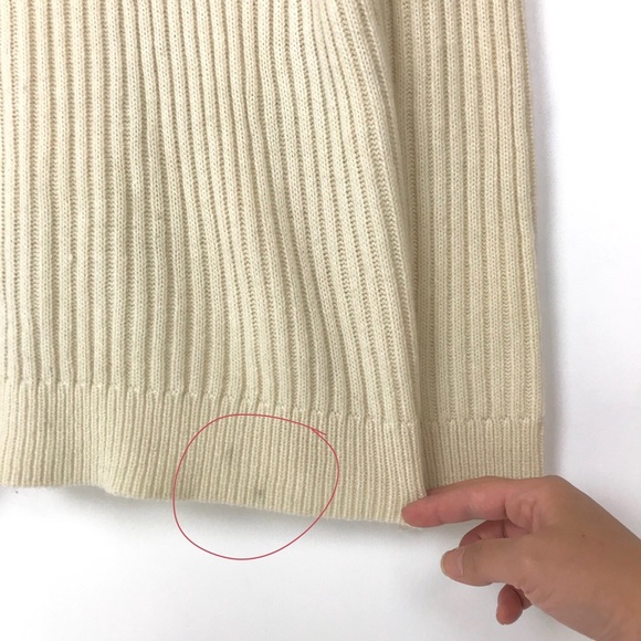 B-Sharp Oversized Turtleneck Strap Sweater Sz M - Picture 4 of 8